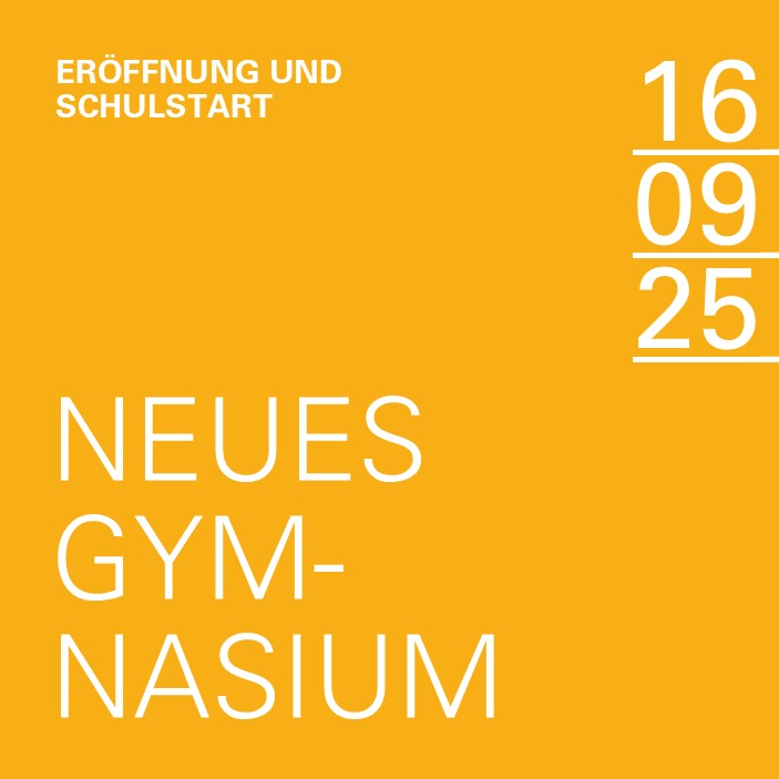 16.09.2025 I Eröffnung des Gymnasium Neufreimann
